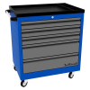 Тележка инструментальная, 5 ящиков, синяя, Верстакофф PROFFI 795.5
