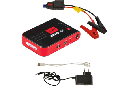 Автономное пусковое устройство FUBAG Drive 400, 12 В, 10000 мАч, Type-C