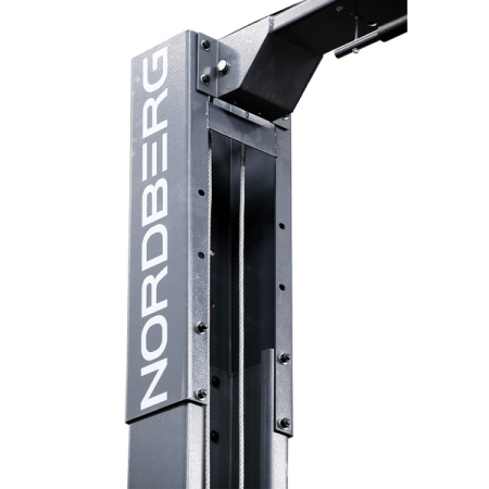 Nordberg N4124HM-4,5G Подъемник автомобильный 2-стоечный электрогидравлический, 4.5 т, 380V, серый