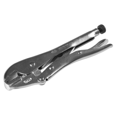 KING TONY 6031-10N Зажим с фиксатором 250 мм, с прямыми губками