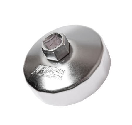 Съемник фильтров масляных 75мм 15-ти гранный чашка JTC-4611 Съемник фильтров масляных 75мм 15-ти гранный чашка JTC-4611