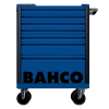BAHCO 1472K7BLUE Тележка инструментальная 26 дюймов, 7 ящиков