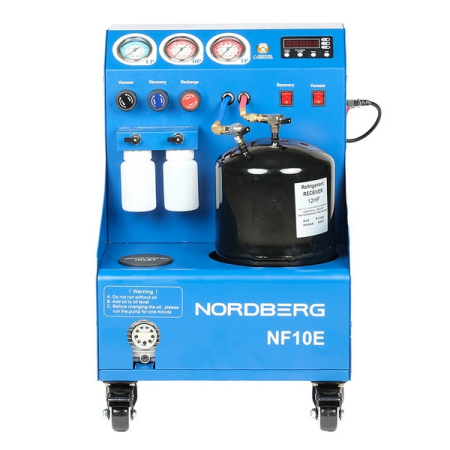 Nordberg NF10E Установка для заправки автомобильных кондиционеров полуавтоматическая