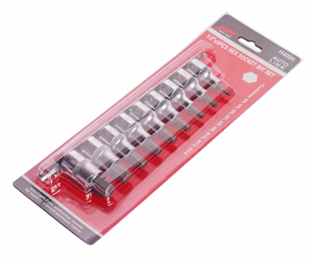 Набор бит-головок 1/2" HEX H4-H14 9 предметов JTC-H409H