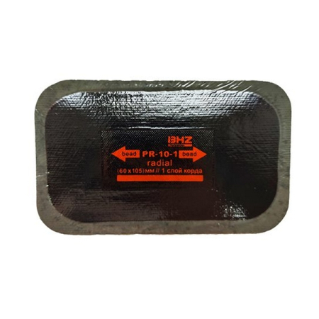Пластырь радиальный резинокордный 60x105мм (1 сл) БХЗ PR-10-1 Professional