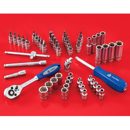 Набор инструментов, 56 предметов МАСТАК 01-056C