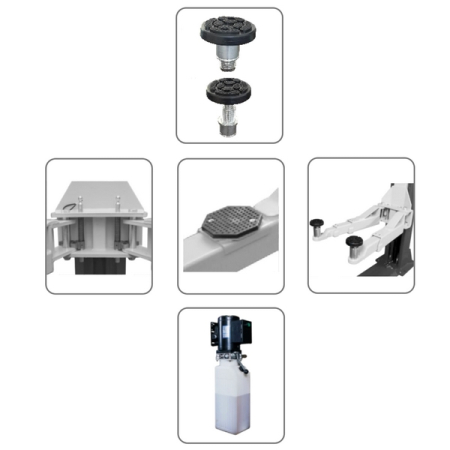 Подъемник автомобильный двухстоечный электрогидравлический, 4 т, KRAFTWELL VERSA 2A (380V)