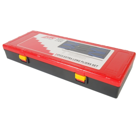 Набор клещей удлиненных, 4 предмета, в кейсе, JTC-K5042