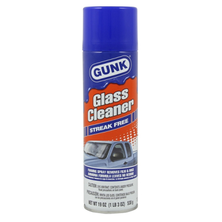 Очиститель стекол пенный, 538 г, аэрозоль, Gunk Glass Cleaner Streak Free