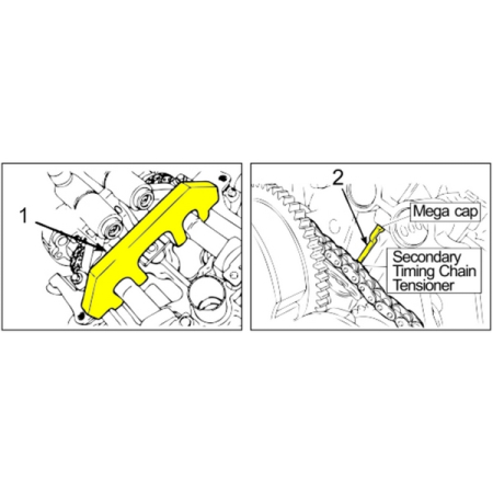 Набор фиксаторов для ГРМ Ford JTC-4460