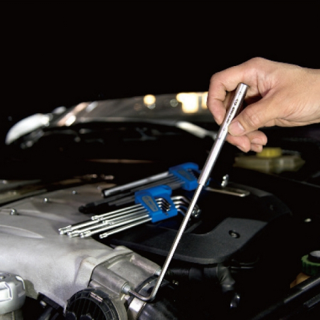 KING TONY 20002UB Набор удлинителей для шестигранников и TORX, 2 предмета