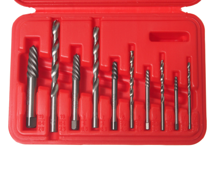 Набор экстракторов и сверл 10 предметов JTC-5502