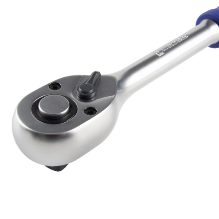 Трещотка 1/2", 72 зубца, флажковая с кнопкой МАСТАК 010-41620H