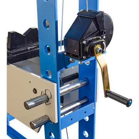 Пресс гидравлический гаражный, 75 т, с ручным и пневмоприводом, СТАНКОИМПОРТ SD0812CE