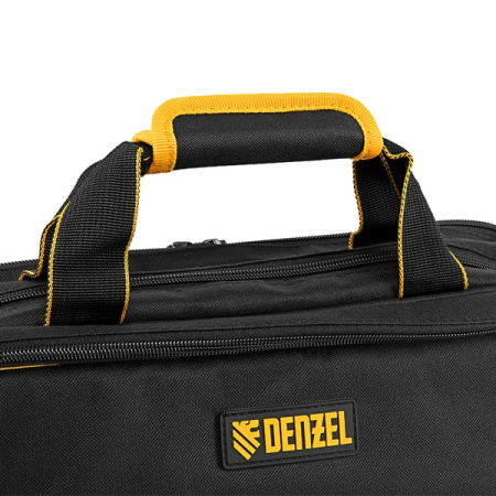 Сумка для инструмента, 400x170x300 мм, 3 отделения, 28 карманов, DENZEL 90295
