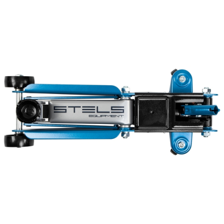 Подкатной гидравлический домкрат для автолюбителя, высокий подъем, 3 т, кейс, Stels 51157