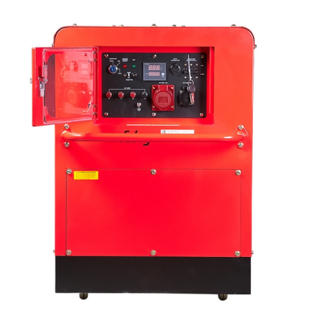 Электростанция дизельная с электростартером и коннектором автоматики, трехфазная, кожух, Fubag DS 14000 DAC ES