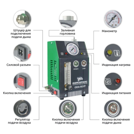 Дымогенератор автомобильный ОДА Сервис ODA-SG07