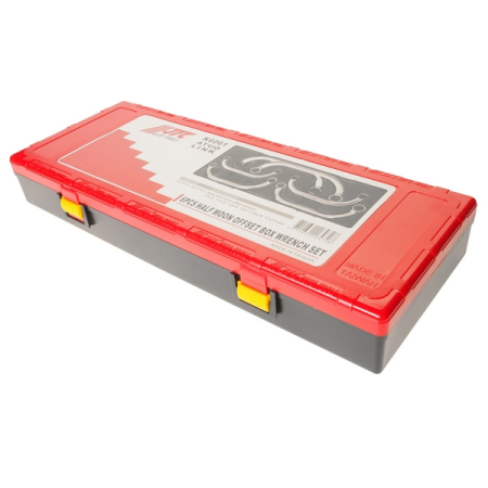 Набор ключей накидных С-образных, 10-19 мм, 6 предметов, JTC-K6061