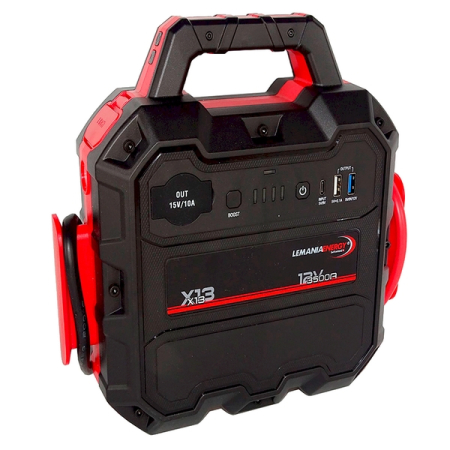 Автономное пусковое устройство (бустер), 12В, 3400A, LEMANIA ENERGY X13