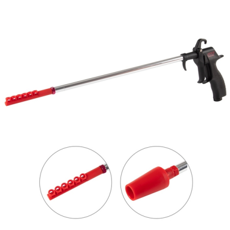 Пистолет продувочный 8,5 бар, 400 мм, 2 насадки, MIGHTY SEVEN JC-116LD