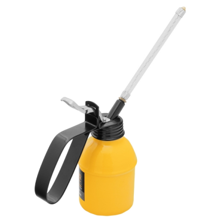 Масленка-нагнетатель металлическая, 0,2 л, гибкий наконечник DENZEL 53240