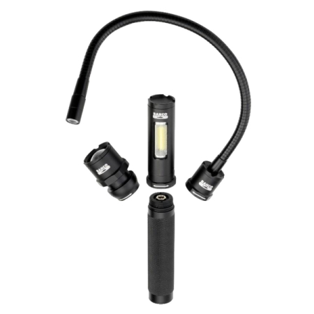 Лампа светодиодная аккумуляторная со сменными насадками 3-в-1 BAHCO BLTI3P