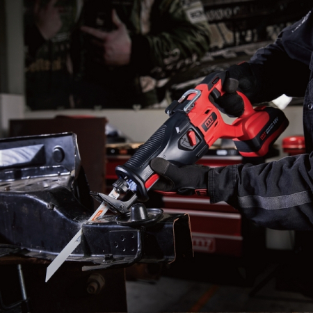 Аккумуляторная пила сабельная 18 В, без аккум. и ЗУ, MIGHTY SEVEN DRS-101