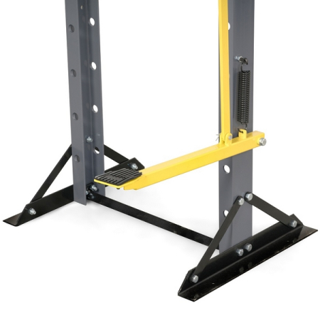 Пресс гидравлический с ручным и ножным приводом, 12 т, KRAFTWELL KRWPR12F