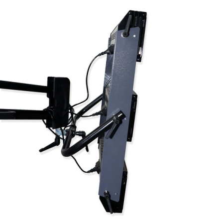 Инфракрасная сушка на стойке, 3 софита, KraftWell KRW-IR3A