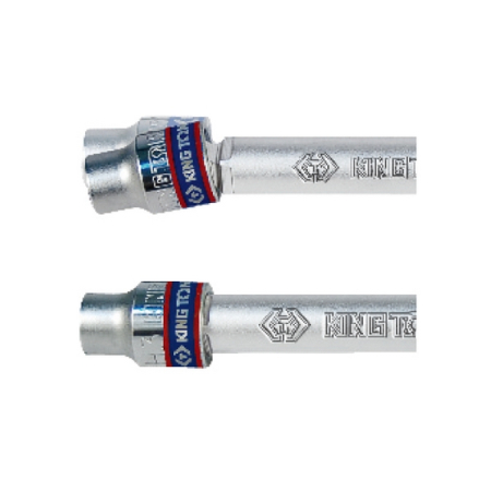 KING TONY 2293-03 Удлинитель 1/4 дюйма, 75 мм, двухпозиционный, с шаровым окончанием