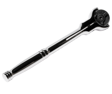 Ключ трещотка 3/8" 72 зуба 227мм шарнирный металлическая рукоятка JTC