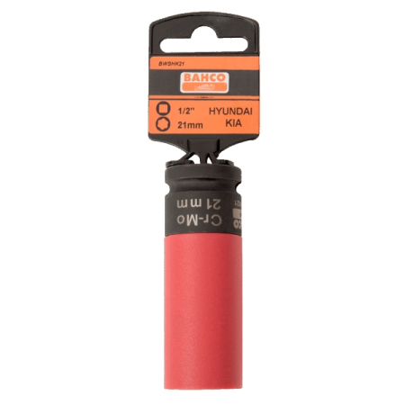 Головка торцевая ударная глубокая специальная 1/2" 21 мм для Hyundai и KIA BAHCO BWSHK21