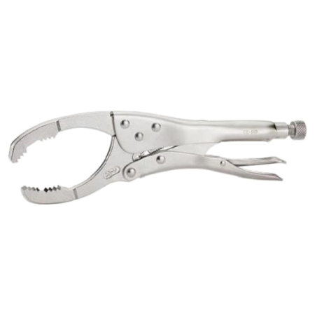 Съемник масляных фильтров, 45-130 мм, шарнирно-губцевый с фиксатором, МАСТАК 103-45130