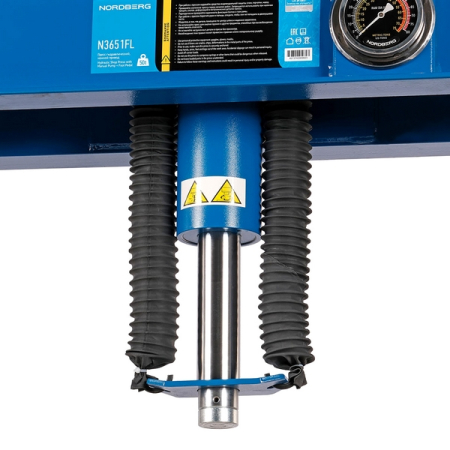 NORDBERG N3651FL Пресс гидравлический с ручным и ножным приводом, 50 т