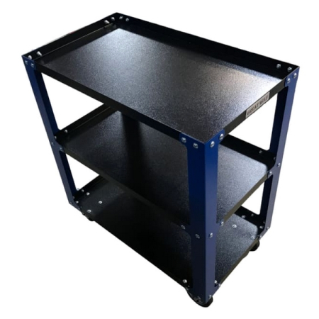 Инструментальная тележка открытая, 3 полки, синяя, Great Wolf GWT-B3