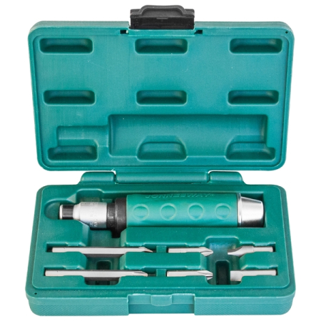 Ударная отвертка с битами SL и PH, 7 предметов, Jonnesway AG010055A