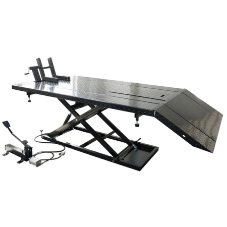 Подъемник для мото- и квадроциклов пневмогидравлический, 680 кг, KraftWell KRW680MQ