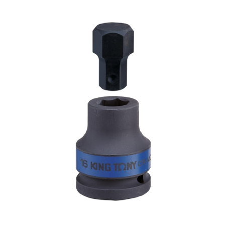 KING TONY 174019H Вставка (бита) ударная, 16 мм, HEX, H19, L=40 мм