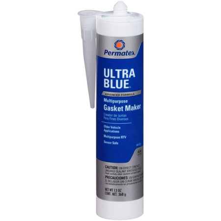 Формирователь прокладок синий, 368 г, Permatex Ultra Blue Multipurpose RTV Silicone Gasket Maker