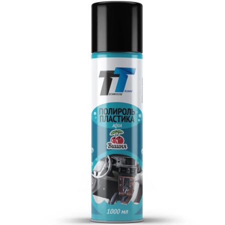 Полироль пластика AQUA, 1000 мл (вишня), аэрозоль, коробка 6 шт, Technische Trumpf, PA10-CH/05