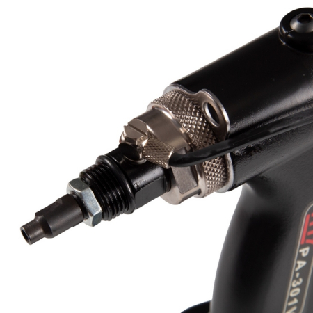 Пневмогидравлический заклепочник для заклепок 2,4-4,8 мм, пневмоудержание заклепки, MIGHTY SEVEN PA-301V