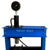 Пресс гидравлический с ручным приводом, настольный, 10 т Great Wolf GW-0910