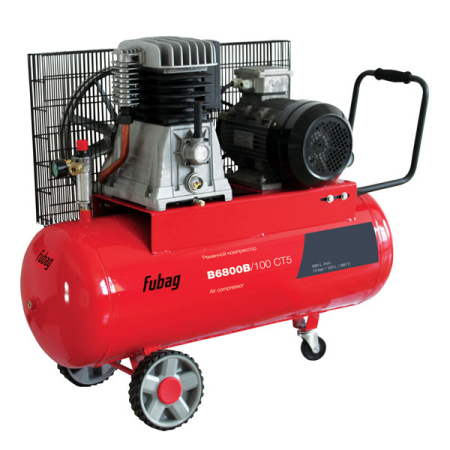 Компрессор воздушный ременный трехфазный FUBAG B6800B/100 CT5