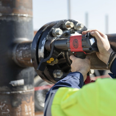 Гайковерт мультипликаторный аккумуляторный, квадрат 3/4 дюйма, 300-1300 Нм, 36 В, комплект, Chicago Pneumatic CP8613C