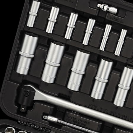 Универсальный набор инструментов “БЕРНАУ”, 135 предметов, BERGER BG135-1214