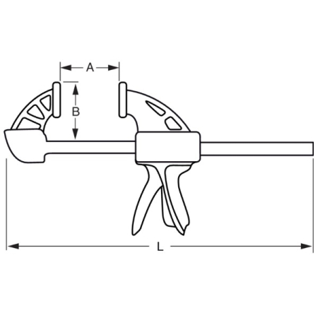 Струбцина быстрозажимная 300 мм / 12" IRIMO 254-300-2