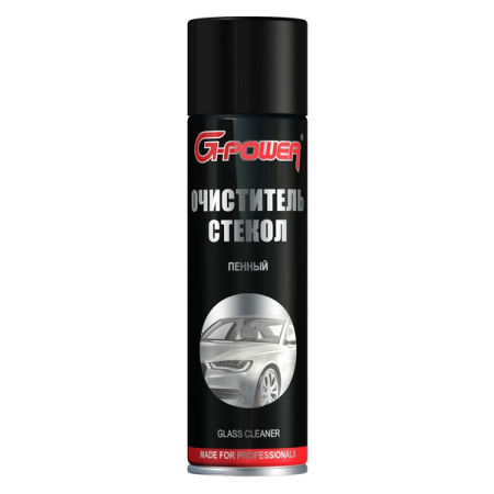 Очиститель стекол пенный, 650 мл, аэрозоль, G-Power GP-503
