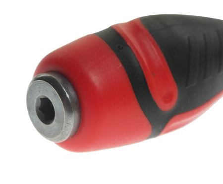 Отвертка шлицевая SL 8.0х250мм усиленная со сквозным стержнем JTC