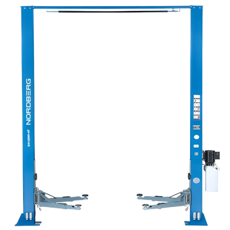 Nordberg N4124H-4B Подъемник автомобильный 2-стоечный электрогидравлический, 4 т, 380V, синий